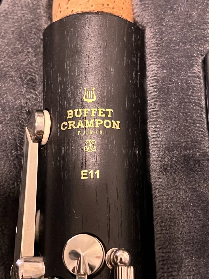 NEW Buffet E11 Wood Clarinet With Silver Plated Keys, Great Hard Case, IN BOX - Image 3 of 4