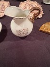 Vintage 50TH WEDDING ANNIVERSARY Pots/Plates/Plaques, ETC. 10 Items — photo 8