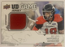 2019 Upper Deck CFL UD Game Jerseys Bo Levi Mitchell #GP-BM