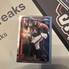 2025 Topps Chrome Colston Loveland Rookie Bears