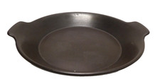 LARGE ARABIA POTTERY BOWL STONEWARE ROUND 2 HANDLE SERVING PLATE BAKING DISH