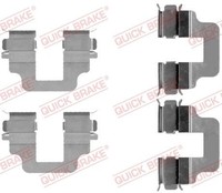 Quick Brake ZubehöRsatz, Scheibenbremsbelag 109-1712 FüR Ford Jaguar Volvo