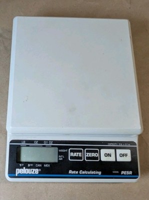 Vintage Pelouze Postal Digital Scale Model PE5R 5lb Capacity 