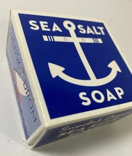 1 New Swedish Dream Sea Salt Soap Bar by Kala 4.3 Ounce Havssalt Tval NOS