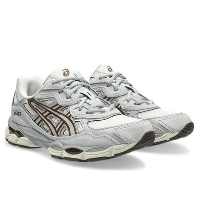 ASICS Gel-NYC Cream Cement Grey 1203A383-114 Sneaker Herren Schuhe Beige Neu