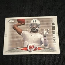 SAGE 2012 Hit Robert Griffin III #10 Baylor Bears Football NCAA Trading Card