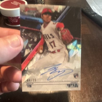 Bowmans Best Shohei Ohtani fascimile auto replica card