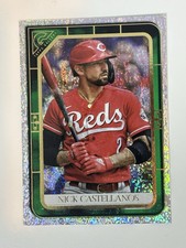 2021 Topps Gallery Nick Castellanos GREEN Shimmer FOIL PARALLEL /99