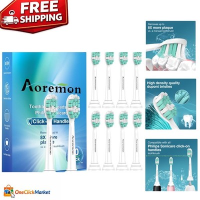 Smart Indicator Replacement Heads for Philips Sonicare - 10 Pack of Comfort