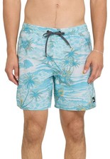 Quiksilver Everyday Mix 17" Volley Shorts - Blue Haze - New