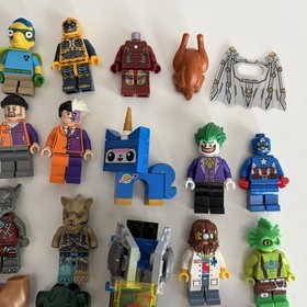 Lego Unikitty Tmnt Ghostbusters Dino Superman Simpson Marvel Chima Minifigure
