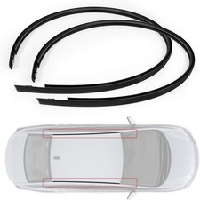 Kit De 2 Molduras De Techo Para Honda Civic Sedn De 4 Puertas 2012-2015 Kit De 2 Molduras De Techo Para Honda Civic Sedn De 4 Puertas 2012-2015