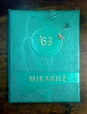 1963 Mannington High School Yearbook Mannington, West Virginia Mirabile