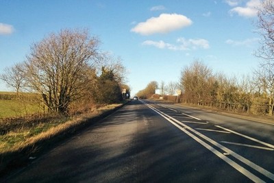 Photo 6x4 A5 heading north Cold Higham The Roman Watling Street. c2018