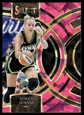 Dorka Juhasz 2024 Panini Select WNBA #117 Pink Ice Prizm Minnesota Lynx