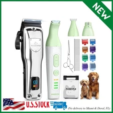 Dog Grooming Kit, Dog Clippers for Grooming for Thick Heavy Coats, Professional