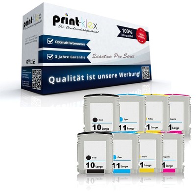 Tintenpatronen für HP OfficeJet 9130 Sparset 8 Patronen Quantum Pro