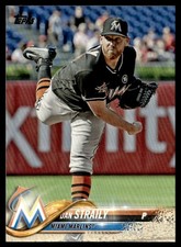 2018 Topps Dan Straily Miami Marlins #561