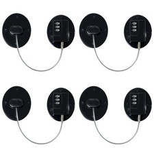 Mini Fridge Locks for Kids No Drill Refrigerator Locks for Adults Cupboard Lo...