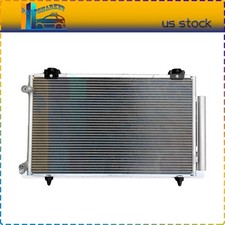 Ac Condenser For 2005 2006 2007-2008 Toyota Matrix 3299 Aluminum 4-door 1.8l L4