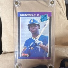 Donruss 1989 Ken Griffey Jr #33 Seattle Mariners Rated Rookie Baseball Card