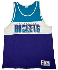 NBA Charlotte Hornets Mitchell And Ness Tank Top Shirt Men’s L Basketball