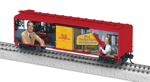Lionel 2454560 40' Steel Flat-End Boxcar "Mister Rogers Neighborhood" | Zustand: Neu