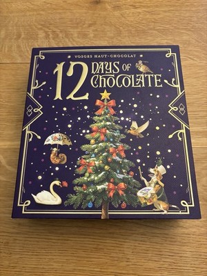 Vosges Haut-Chocolat 12 Days Of Chocolat Advent Calendar Box Excellent Condition