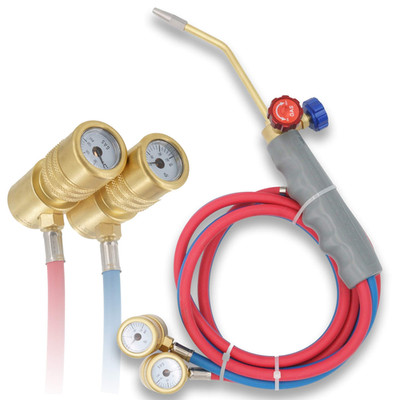 Cybring Pressure Gauges Mapp/Oxygen Welding Torch