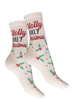 Charnos Holly Jolly Christmas Stud Socks CGBX