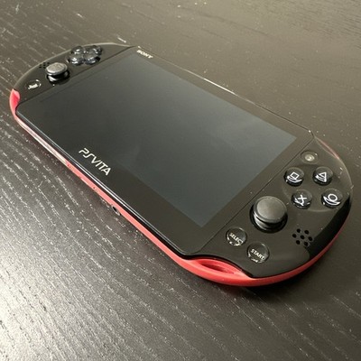 Sony PlayStation PS Vita PCH-2000 Pink / Black Slim Console Fast Shipping 