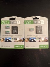 PNY 32GB X2 Elite UHS-I microSDHC Memory Cards