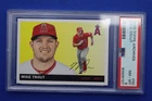2020 Topps Archives MIKE TROUT #50 Card PSA Graded NM-MT 8 Angels MLB MVP 1955