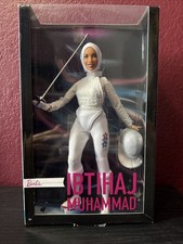 Ibtihaj Muhammad Fencing Barbie Signature Doll 2018 Mattel FJH67