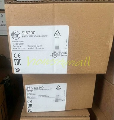 One IFM SI6200 Flow Sensor New