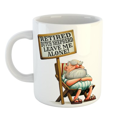 Tasse Holländischer Schäferhundbesitzer lass mich allein im Ruhestand   lustige Geschenkidee   Bestseller