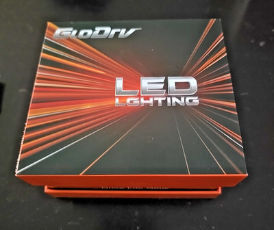 GloDRV LED Headlight Bulbs 9005 HB3 Bright White High Beam Pair NIB