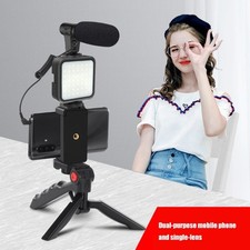 Studio Camera Mounted Mics 700mm Spring Wire 3A Battery Powereds For Vloggers