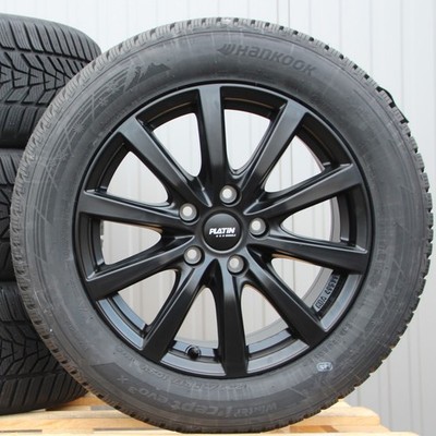 VW Bus T5 T6 T6.1 Shuttle Satz Räder Alufelgen P69 schwarz Winterreifen ABE NEU