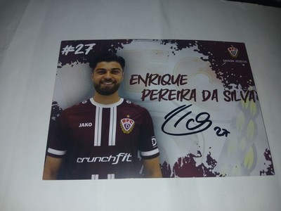 Signierte AK Enrique Pereira Da Silva BFC Dynamo NEU 25/26
