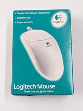 Logitech M-CAA42 2-Button White PS/2 Mouse NE...