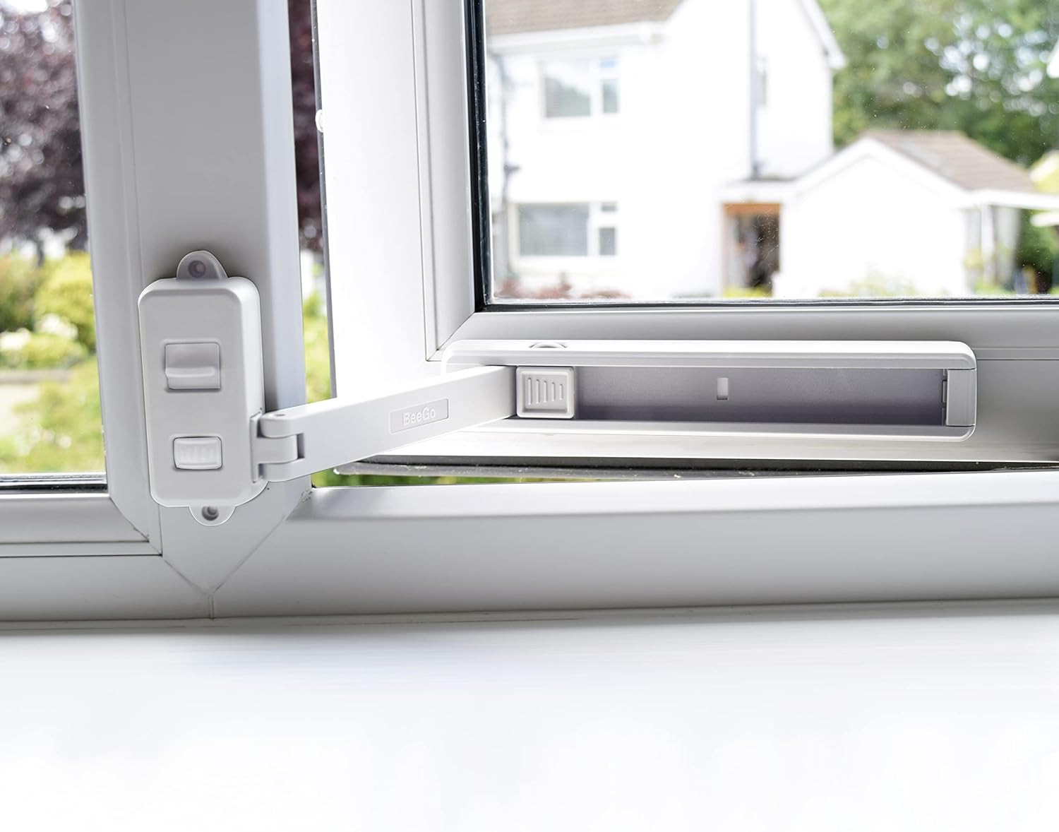 Beego® Window Restrictor for UPVC Windows – Child Proofing & Cat Window Guard |