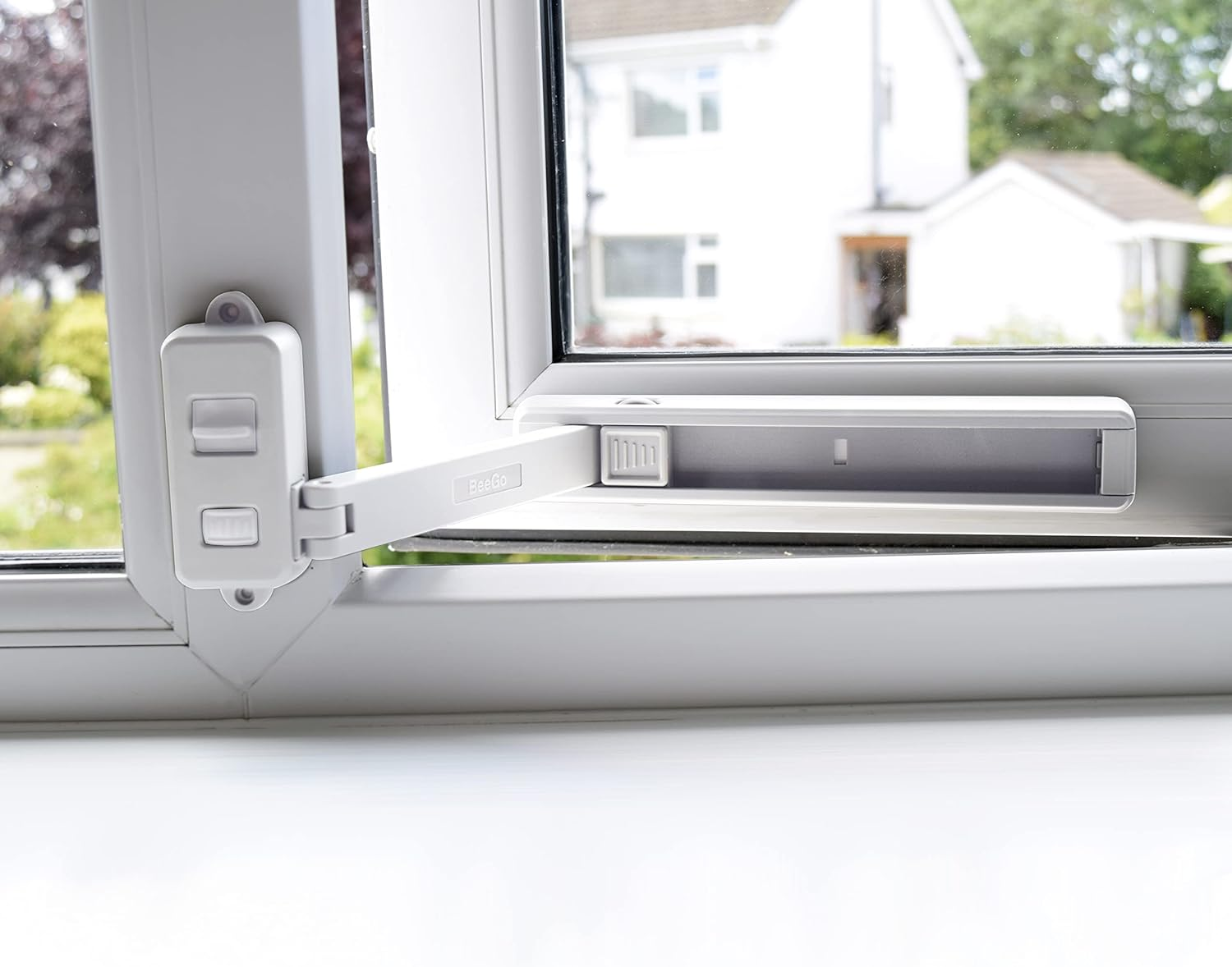 Beego® Window Restrictor for UPVC Windows – Child Proofing & Cat Window Guard |