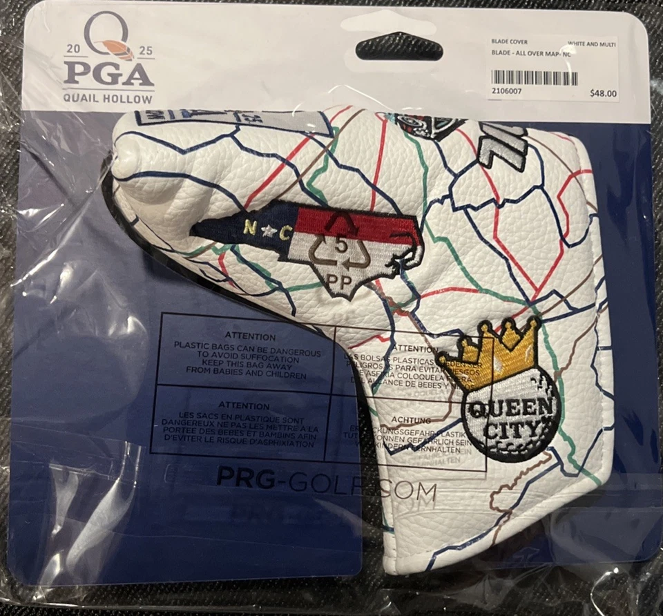 107th PGA Championship 2025 - Codorniz hueca - Hoja Putter Headcover - Golf Foto 2 de 4