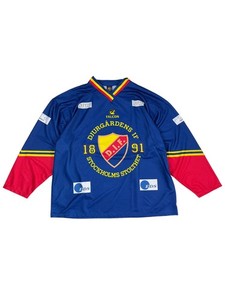 Maillot Hockey Sur Glace Djurgårdens IF SHL - Homme M - #16 Yilmaz - Bleu - Occasion