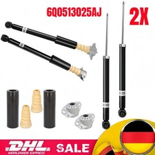 2x stossdämpfer hinten + Domlager +Protection Set VW Fox Polo 6R 9N Audi A1 8X