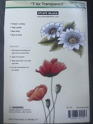 Stempelset von Penny Black - Blooming Garden (30- 155)
