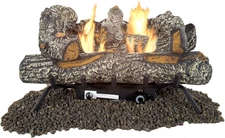 24-In Southern Oak Vent Free Gas Log Set 30,000 Btu'S