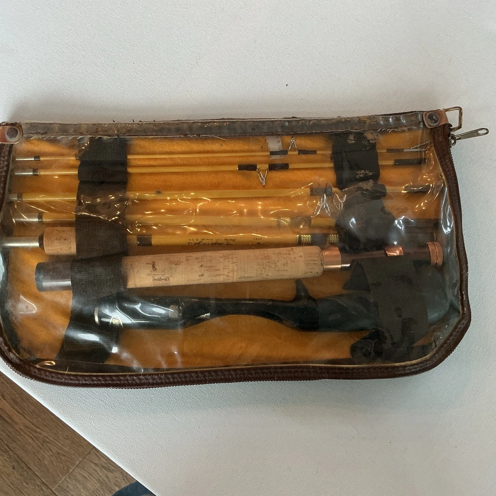 Vintage Eagle Claw Trailmaster TR-603 8 pc 5-Way Travel Rod Near Mint 7/8 Pcs