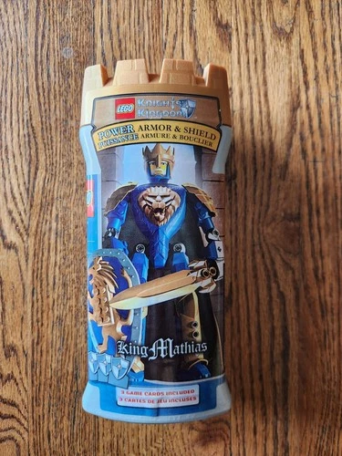 LEGO CASTLE - KNIGHT'S KINGDOM KING MATHIAS #8796 - NEW NEVER OPENED